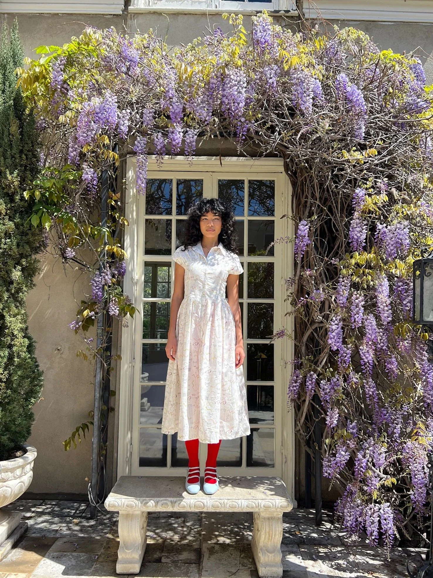 【新品/タグ付き】lisa says gah リサセイズガー ジャンプスーツ Jess Dress - Navy Daisy – Lisa Says Gah